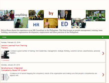 Tablet Screenshot of anythinghr.blogspot.com