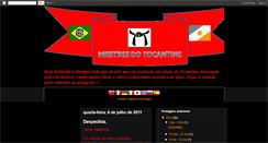 Desktop Screenshot of mestresdotocantins.blogspot.com