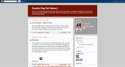 Desktop Screenshot of doodledogpetbakery.blogspot.com