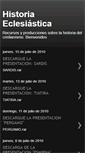 Mobile Screenshot of blogdehistoriaeclesiastica.blogspot.com