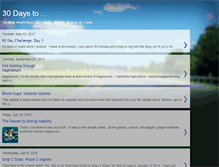 Tablet Screenshot of givemethirty.blogspot.com