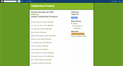 Desktop Screenshot of celebritiesproduct.blogspot.com