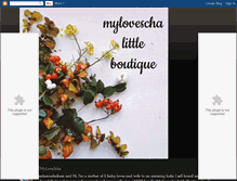 Tablet Screenshot of myloveschalittleboutique.blogspot.com