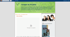 Desktop Screenshot of clonagemdeorquideas.blogspot.com