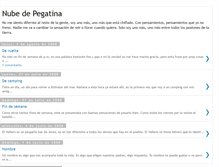 Tablet Screenshot of nubepegatina.blogspot.com