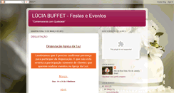 Desktop Screenshot of luciabuffet.blogspot.com
