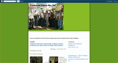 Desktop Screenshot of fundacionpatriamia.blogspot.com