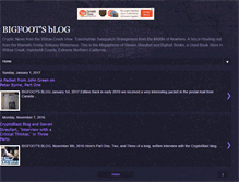 Tablet Screenshot of bigfootbooksblog.blogspot.com