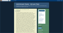 Desktop Screenshot of administracaosimples.blogspot.com