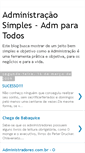 Mobile Screenshot of administracaosimples.blogspot.com