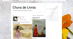 Desktop Screenshot of chuvadelivros.blogspot.com