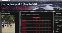 Desktop Screenshot of losbajitosyelfutbol.blogspot.com