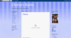 Desktop Screenshot of cheronsboobs.blogspot.com