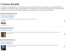 Tablet Screenshot of cristianoronaldo-sport.blogspot.com