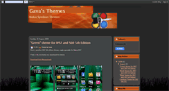 Desktop Screenshot of gava-themes.blogspot.com
