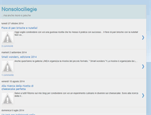 Tablet Screenshot of nonsolociliegie.blogspot.com