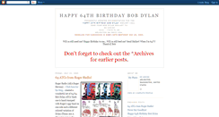 Desktop Screenshot of dylans64thbirthday.blogspot.com