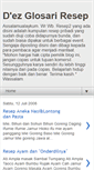 Mobile Screenshot of bundaglosariresep.blogspot.com