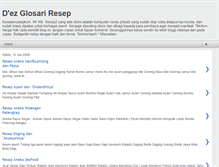 Tablet Screenshot of bundaglosariresep.blogspot.com