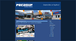 Desktop Screenshot of noticiasrecasur.blogspot.com
