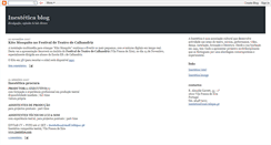 Desktop Screenshot of inestetica.blogspot.com
