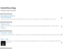 Tablet Screenshot of inestetica.blogspot.com