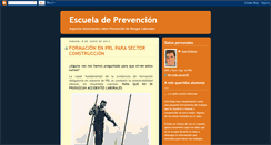 Desktop Screenshot of escueladeprevencion.blogspot.com