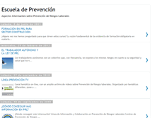 Tablet Screenshot of escueladeprevencion.blogspot.com