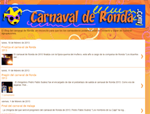 Tablet Screenshot of carnavalderonda.blogspot.com