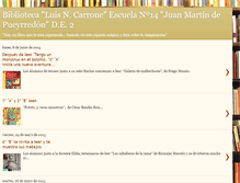 Tablet Screenshot of biblioteca14de02.blogspot.com