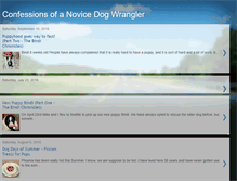 Tablet Screenshot of herdingdogblog.blogspot.com