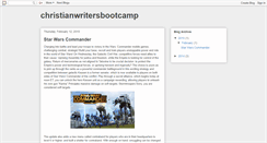 Desktop Screenshot of christianwritersbootcamp.blogspot.com