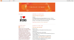 Desktop Screenshot of nunofanclub.blogspot.com