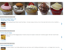 Tablet Screenshot of jamiesgreenkitchen.blogspot.com