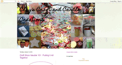 Desktop Screenshot of clayscraft.blogspot.com
