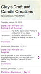 Mobile Screenshot of clayscraft.blogspot.com