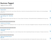 Tablet Screenshot of biztag.blogspot.com