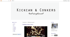 Desktop Screenshot of kickcanandconkers.blogspot.com