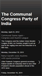 Mobile Screenshot of communalcongress.blogspot.com