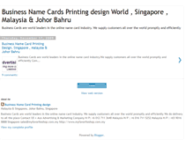 Tablet Screenshot of namecardprinting.blogspot.com