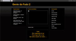 Desktop Screenshot of gentedofado2.blogspot.com