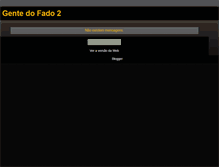 Tablet Screenshot of gentedofado2.blogspot.com