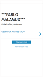 Mobile Screenshot of pablomalamud.blogspot.com