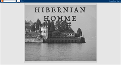 Desktop Screenshot of hibernianhomme.blogspot.com