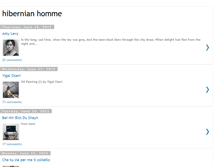 Tablet Screenshot of hibernianhomme.blogspot.com