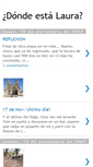 Mobile Screenshot of dondeestalaura.blogspot.com