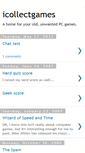 Mobile Screenshot of icollectgames.blogspot.com
