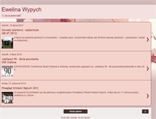 Tablet Screenshot of ewelina-wypych.blogspot.com