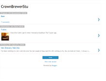 Tablet Screenshot of crownbrewery.blogspot.com