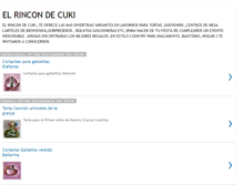Tablet Screenshot of elrincondecuki.blogspot.com
